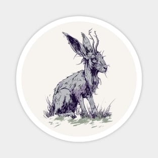 Jackalope Magnet